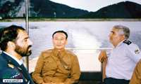 بازدید فرمانده نهاجا و همراهان از موزه جنگ کره شمالی