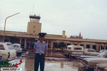 ستاری در فرودگاه سن آنتونیو، تگزاس، ژوئن 1971
