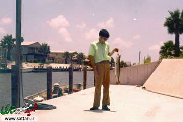 ستاری در ساحل خلیج مکزیک، راک پورت، ژوئن 1971