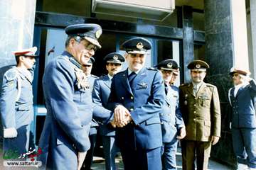 ستاری و مارشال حکیم الله فرمانده وقت نیروی هوایی ارتش پاکستان
