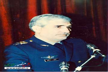 شهید منصور ستاری در فرماندهی نهاجا