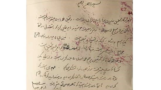 دستخطی از رهبر فرزانه انقلاب